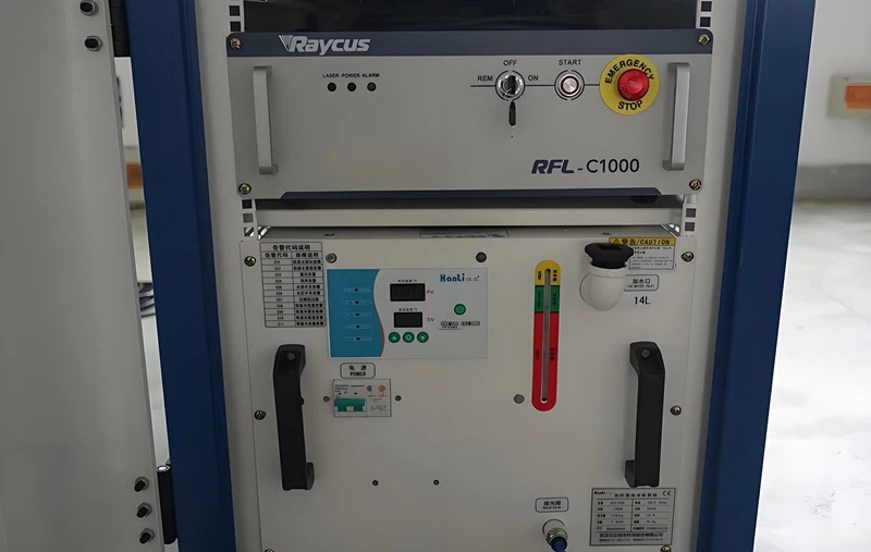 Build-in laser chiller Build-in laser chiller